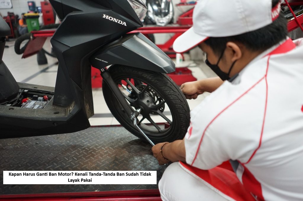 Kapan Harus Ganti Ban Motor? Kenali Tanda-Tanda Ban Sudah Tidak Layak Pakai